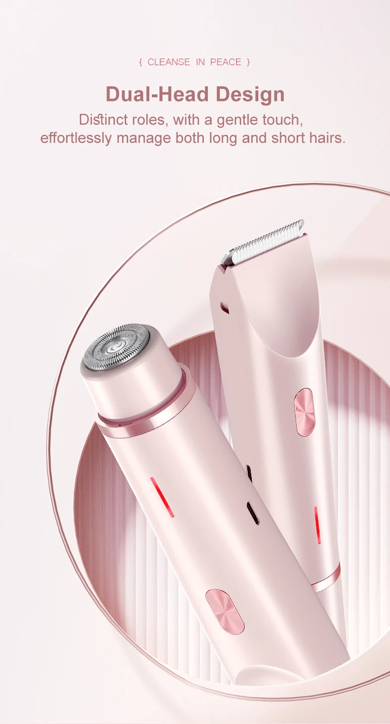 YouTrim™ 2-in-1 Electric Bikini & Facial Trimmer