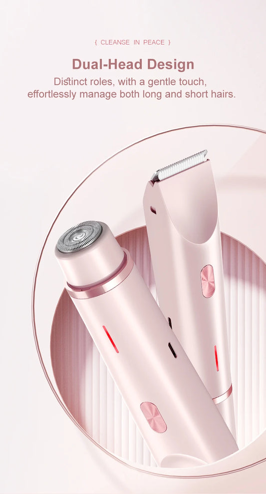YouTrim™ 2-in-1 Electric Bikini & Facial Trimmer