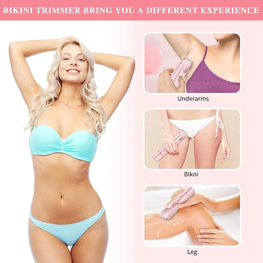 YouTrim™ 2-in-1 Electric Bikini & Facial Trimmer